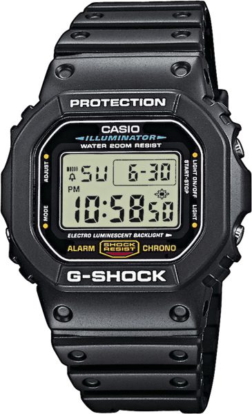 G-Shock Uhr DW-5600E-1VER schwarz