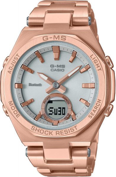 G-Shock Uhr MSG-B100DG-4AER Damenuhr roségold